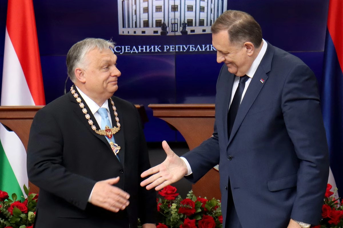 Dodik ponovno hvalio Orbana: "Uvijek ga je impresivno slušati"